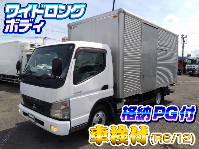 [PG付アルミバン] H19 キャンター ワイドロング サイド扉 格納PG付 車検付R6/12