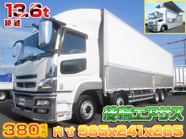 [アルミウイング] H25 Sグレート 4軸低床 積載13.6t 後輪エアサス パブコ製 走行66.8万km 7MT