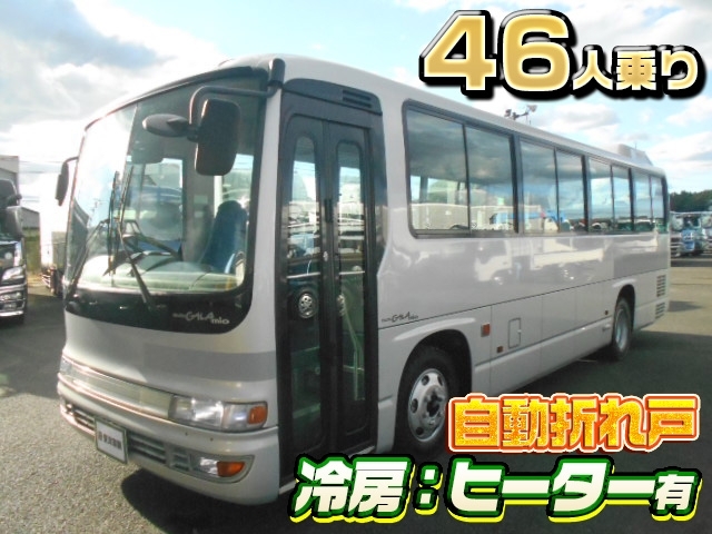 [大型バス] H21 ガーラミオ 46人乗り 自動折れ戸 6MT ターボ車