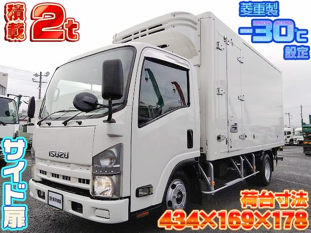 [冷蔵冷凍車] H25 エルフ -30℃設定 日本フルハーフ製 積載2t 走行11.7万km