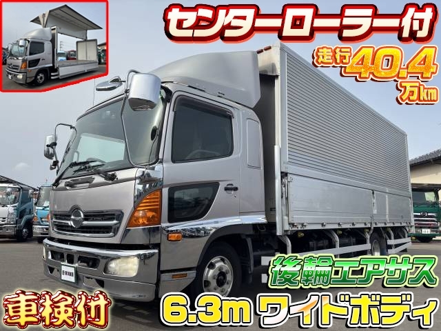 [アルミウイング] H22 レンジャー 6.2mワイドボディ 積載2.15t 後輪エアサス アルミホイール 車検付