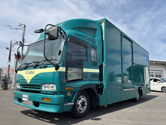 [跳上PG付バン] H16 フォワード トレクス製 6.3mワイドボディ 後輪エアサス 積載2.55t 車検付(R7/12月)