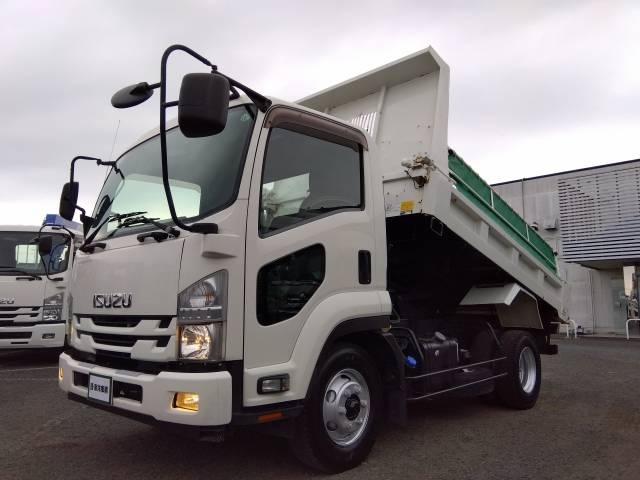 [Lゲートダンプ] H31 フォワード 極東開発製 積載3.45t 電動コボレーン付 走行6万km 車検付