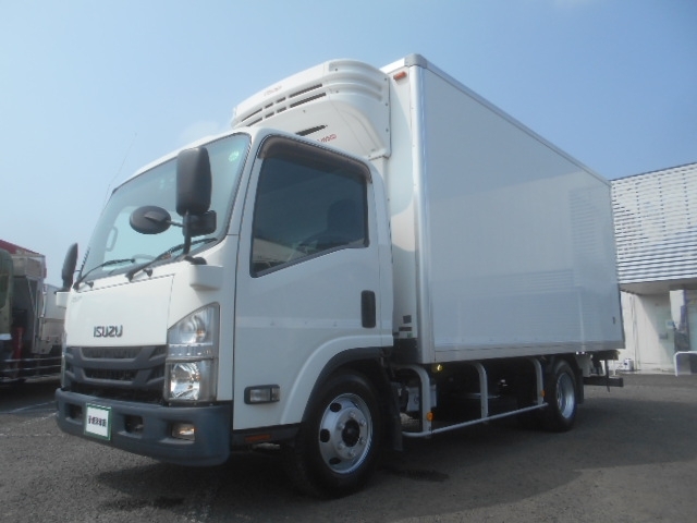 [冷蔵冷凍車] H29 エルフ 菱重製-30℃設定 スタンバイ付 2室仕様 ワイドロングボディ 積載2.95t
