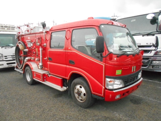 [消防車] H17 デュトロ 日本機械工業 PTO式 真空ポンプ 4WD⇔2WD 走行10000㎞