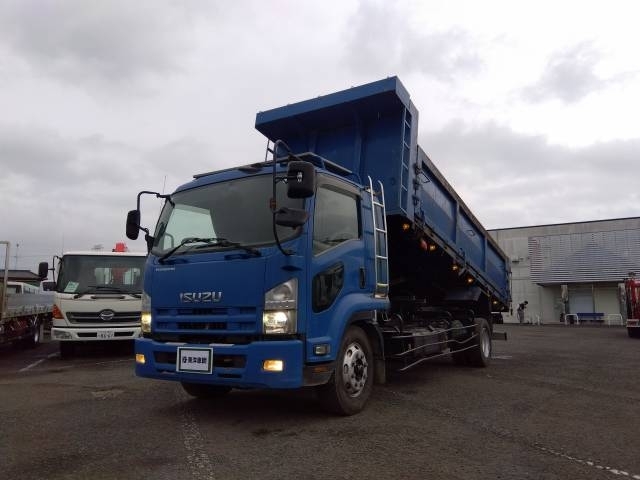 [深ダンプ] H20 フォワード 極東開発製 土砂禁 積載5.6t 増トン車 走行23.8万km 車検付(R8/5)