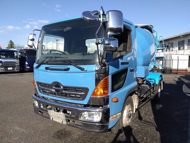 [コンクリートミキサー車] H26 レンジャー カヤバ工業製 容量6.3立米 積載7.88t 走行18.6万km 車検付(R8/3)