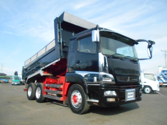 [大型ダンプ] H26 Sグレート 新明和製 510×220 積載9t 2デフ 走行38万㎞  車検付