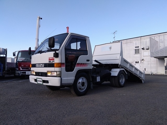 [ローダーダンプ] H3 エルフ 花見台製 積載 走行12.9万km