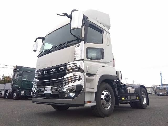 [トレーラーヘッド] R7 Sグレート 第5輪荷重11.5t 448馬力 ハイルーフ 後輪エアサス 走行750㎞ 車検付 未使用車