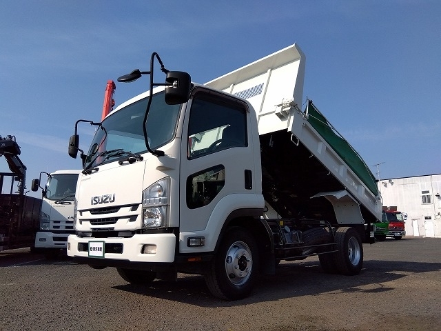 [ダンプ] H29 フォワード 新明和製 同年式 積載3.85t 走行7万km台 車検付(R9/3)