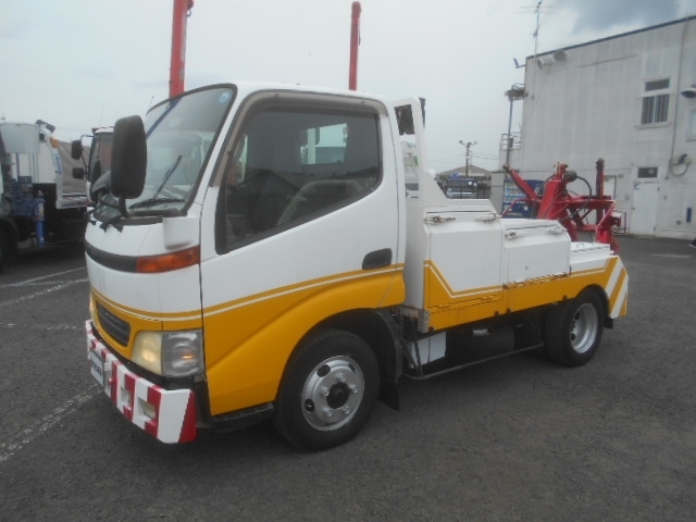 [レッカー車] H14 ダイナ リフト付 電動ウインチ付 走行12.9万㎞