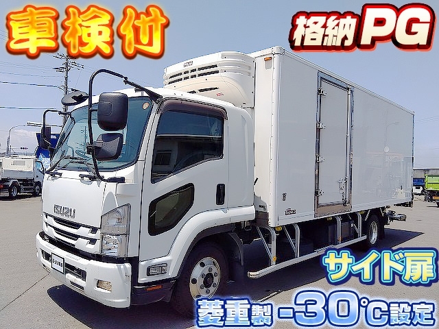 [PG付冷蔵冷凍車] H29 フォワード 菱重製-30℃設定 格納PG付 積載2.75t サイド扉 車検付
