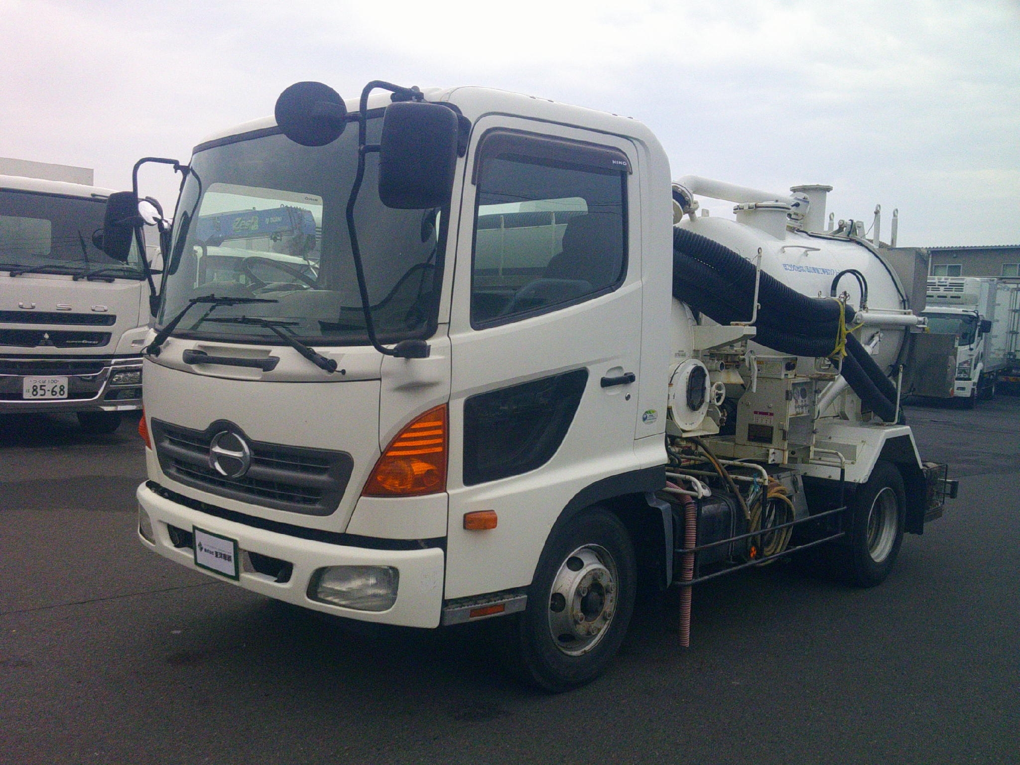 [汚泥吸引車] H22 レンジャー 兼松エンジニアリング製 MP-04C 風量18㎥/min 積載2.76t 走行6万㎞