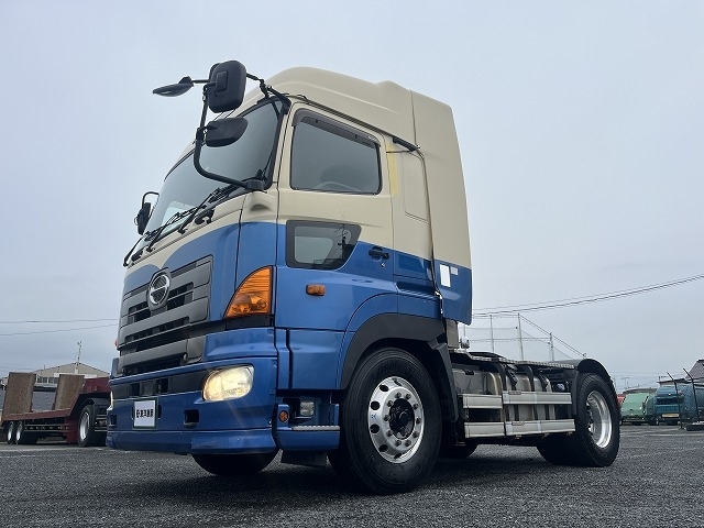 [トレーラーヘッド] H27 プロフィア 第5輪荷重11.4t シングルデフ 後輪エアサス AT車 走行51.8万km