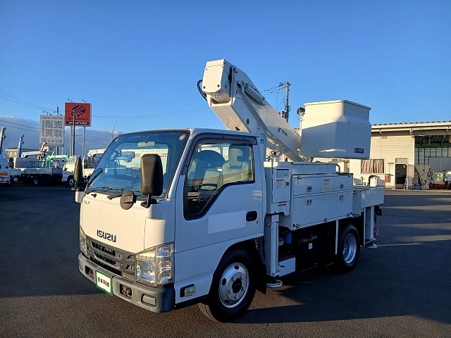 [高所作業車] H30 エルフ タダノAT-100 地上高9.9m バックカメラ 走行9.3㎞